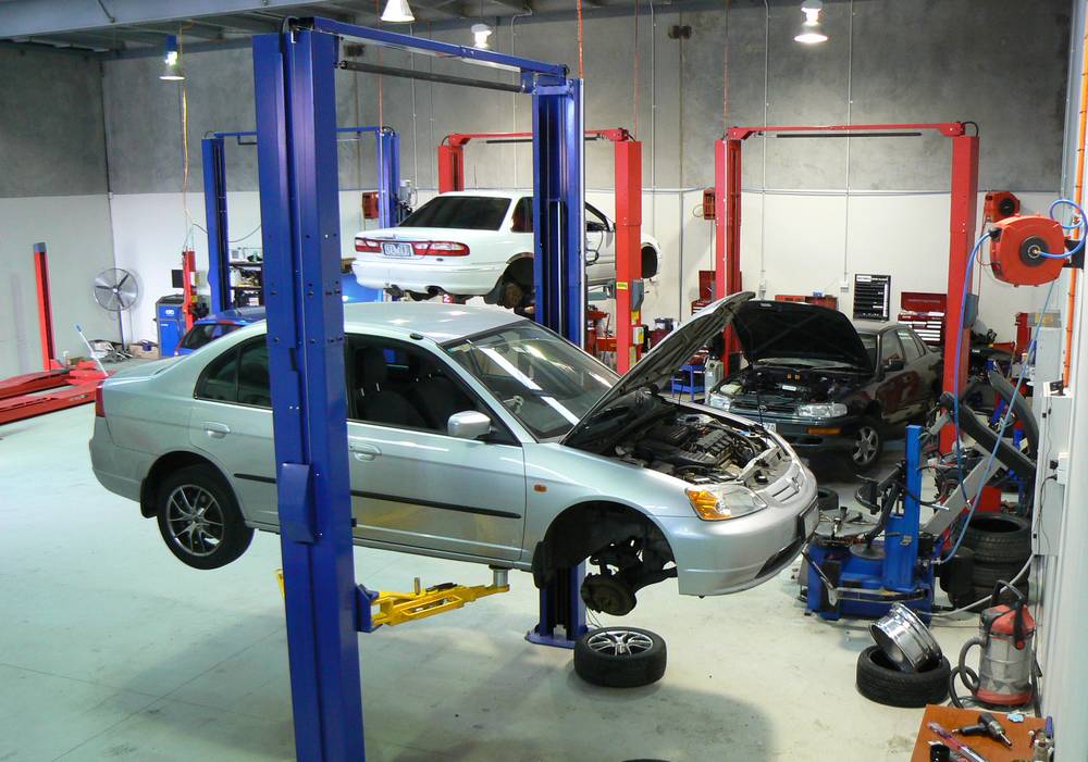 car repair workshop in Singapore